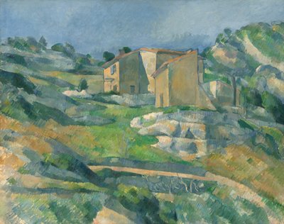 منازل في بروفانس: وادي Riaux بالقرب من L'Estaque ، ج. 1883. بواسطة بول سيزان