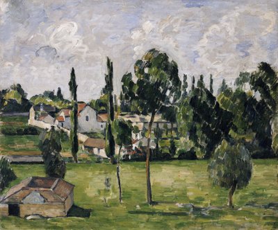 المناظر الطبيعية مع Waterline ، c.1879 بواسطة بول سيزان