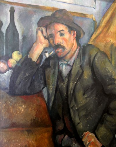 "مدخن" ، c1890-c1892 بواسطة بول سيزان