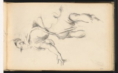 دراسة الشكل الاستعاري لفرنسا في تبادل روبنز بين الأميرات ، 18821885. بواسطة بول سيزان