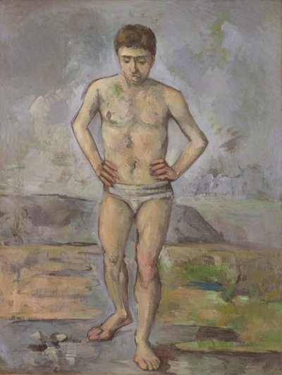 The Bather ، c.1885 بواسطة Paul Cézanne