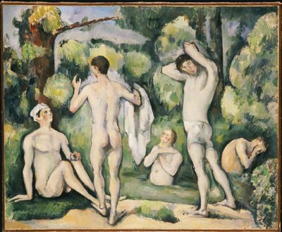 The Five Bathers ، c.1880-82 بواسطة بول سيزان