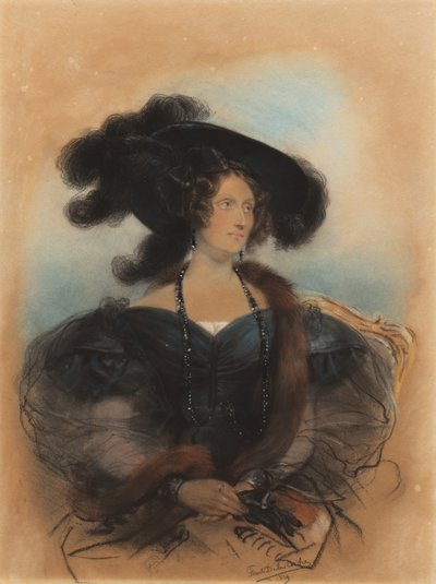 جين جارفيس ، 1830-1831. بواسطة بول ديلاروش