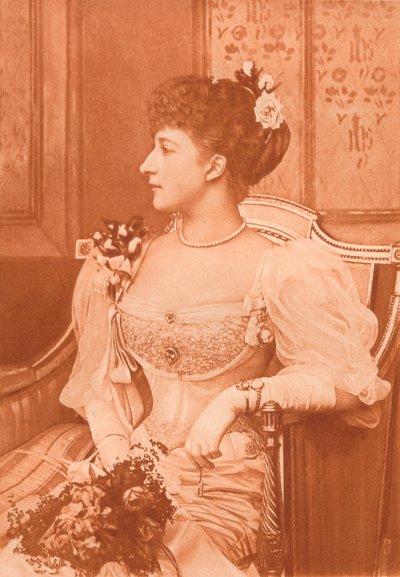 "صاحبة السمو الملكي الأميرة مود ويلز" عام 1900. بواسطة Paul Dujardin
