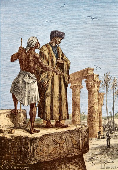 ابن بطوطة في مصر منتصف القرن التاسع عشر بواسطة بول دوموزا
