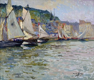 Honfleur بواسطة بول إيلي جيرنيز