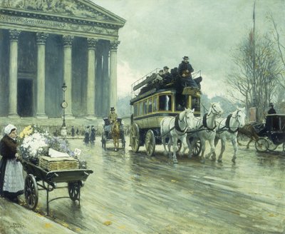 Boulevard a la Madeleine، Paris بواسطة بول فيشر