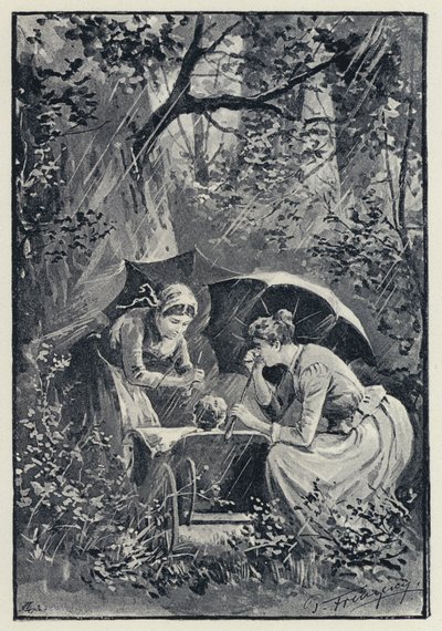 رسم توضيحي لـ Anna Karenina: العاصفة في Kolok Woods (litho) بواسطة بول فرنزيني