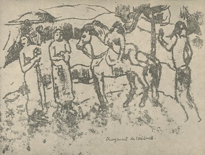 تغيير الإقامة ، 1936 بواسطة بول غوغان
