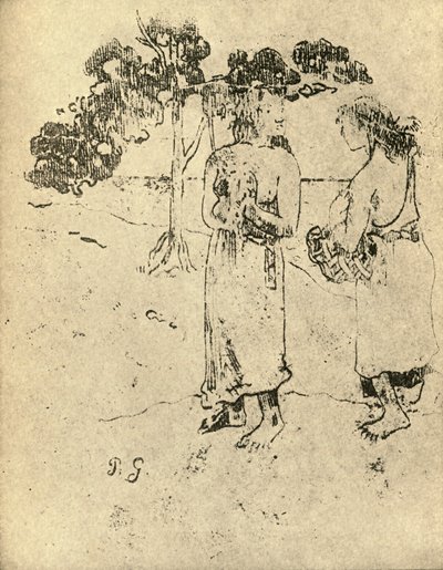 رسم 1936 بواسطة بول غوغان