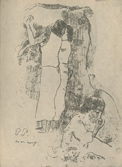 الأكل ، 1936 بواسطة بول غوغان