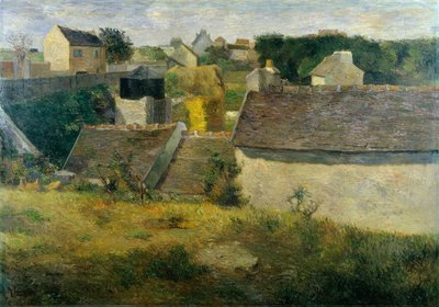 منازل في Vaugirard Les Maisons de Vaugiraud ، 1880. بواسطة بول غوغان