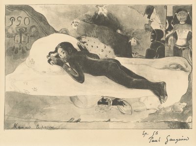 ماناو توبابو تطاردها روح ، 1894. بواسطة بول غوغان