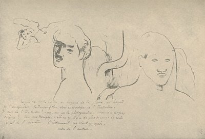 رسومات من جميع الأنواع ، ومغامرات عشوائية من قلمي وخيالي ، والأشواق الضالة ، ولكن هذا ليس بواسطة بول غوغان