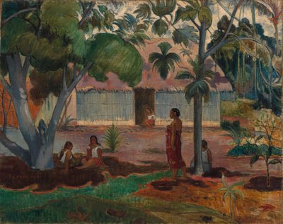 الشجرة الكبيرة ، 1891. بواسطة بول غوغان
