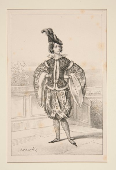 زي السيدة. LA MARQUISE DE L .. بواسطة بول جافارني