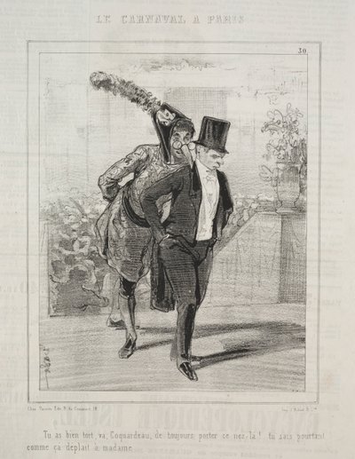 كرنفال ، 1841-1843. بواسطة بول جافارني