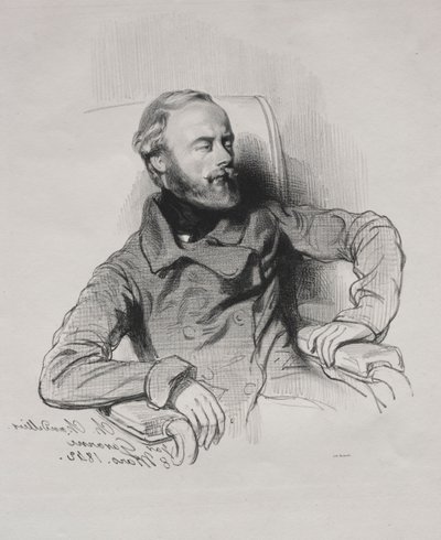 الفصل. تشانديلير ، 1842. بواسطة بول جافارني