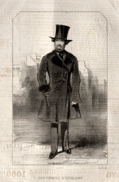 أزياء د الإنسان ، 1843. بواسطة بول جافارني