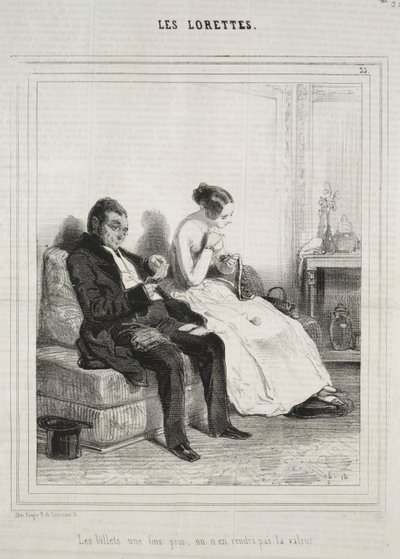 لي لوريتس ، 1842. بواسطة بول جافارني