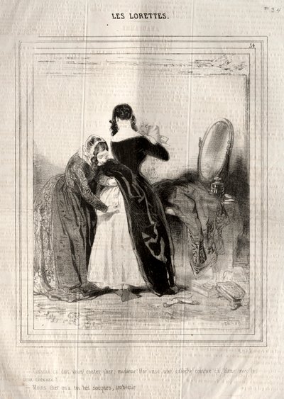 لي لوريتس ، 1842. بواسطة بول جافارني