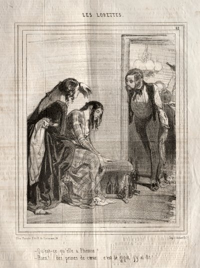 لي لوريتس ، 1842. بواسطة بول جافارني