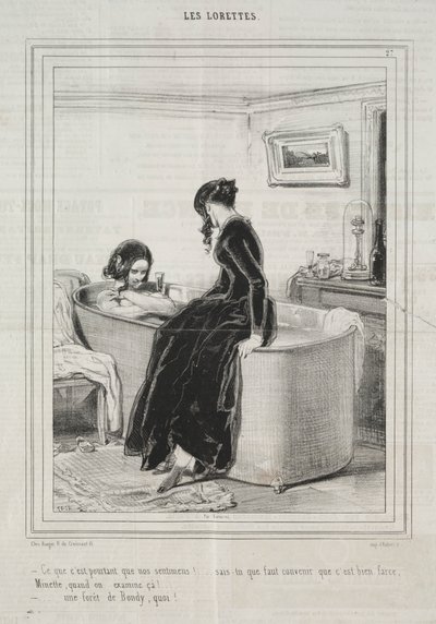 لي لوريتس ، 1842. بواسطة بول جافارني