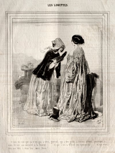 لي لوريتس ، 1842. بواسطة بول جافارني