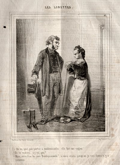 لي لوريتس ، 1842. بواسطة بول جافارني