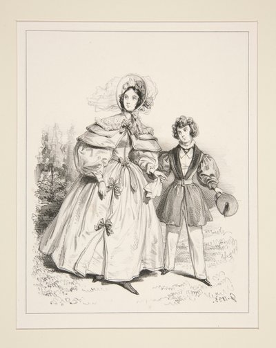 إهمال الصباح. 1835. بواسطة بول جافارني