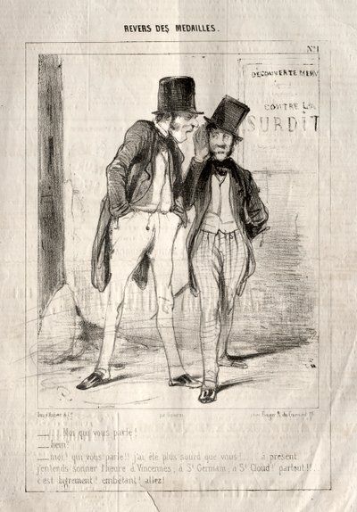 عكس الميداليات ، 1842. بواسطة بول جافارني