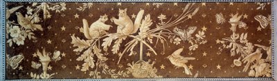 السناجب رسم بول هويتف (1803-1869) على صندوق من القماش لجوي في القرن التاسع عشر في باريس ، فنون زخرفية بواسطة بول هويت
