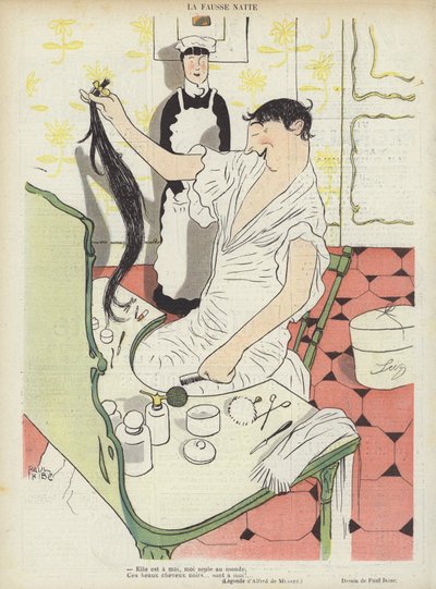 رسم توضيحي لـ Le Rire بواسطة Paul Iribe