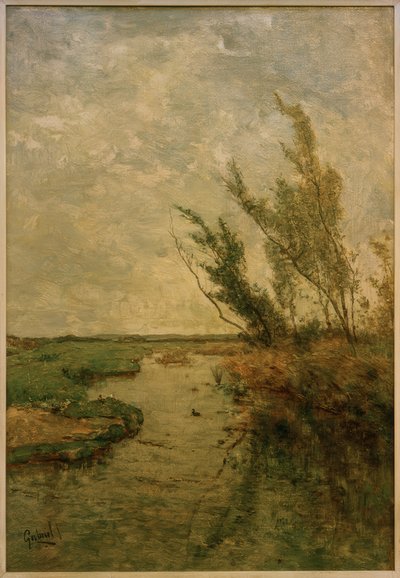Polderlandschaft بواسطة بول جوزيف قسطنطين غابرييل