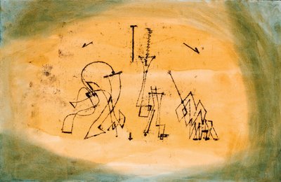 ثلاثي مجردة ، 1923 بواسطة بول كلي