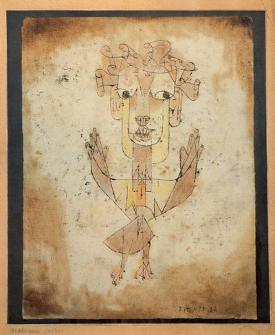 الملاك الجديد ، 1920 بواسطة بول كلي