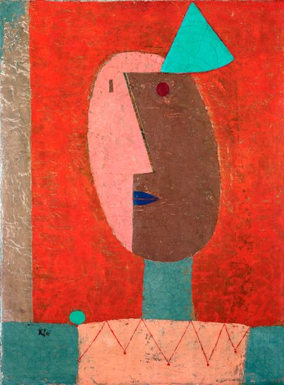 "المهرج" 1929 (زيت على قماش) بواسطة بول كلي