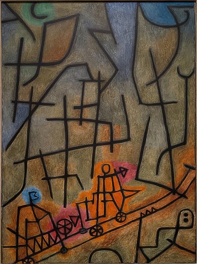 قهر الجبل. 1939 بواسطة بول كلي