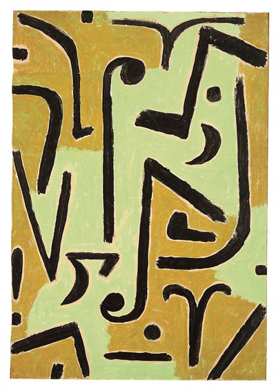 هالمي ، 1938. بواسطة Paul Klee