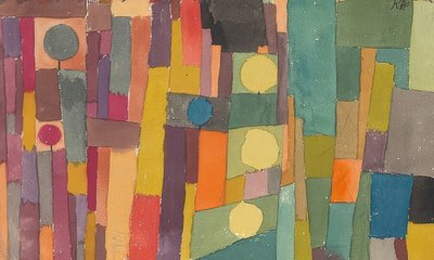 على طراز القيروان ، ترجم إلى المعتدل. 1931 بواسطة بول كلي