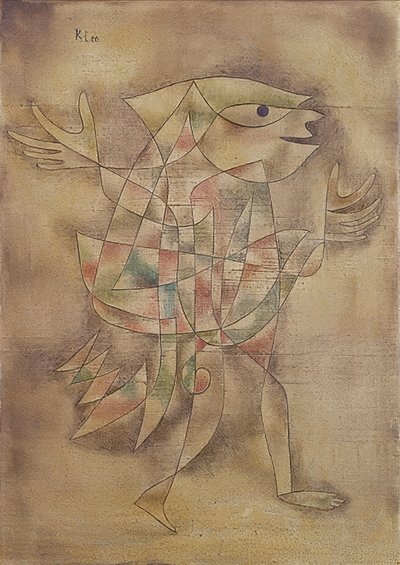 نار في نشوة. 1929 بواسطة بول كلي