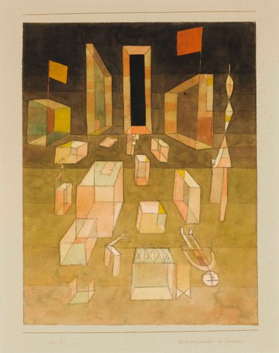 Uncomposed in Space Uncomposed in Space ، 1929. بواسطة بول كلي