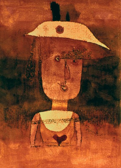 صورة للسيدة بي في الجنوب ، 1924 بواسطة Paul Klee