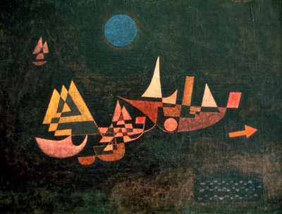 مغادرة السفن ، 1927 بواسطة بول كلي