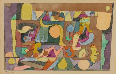 فرسالة ، 1916. بواسطة بول كلي