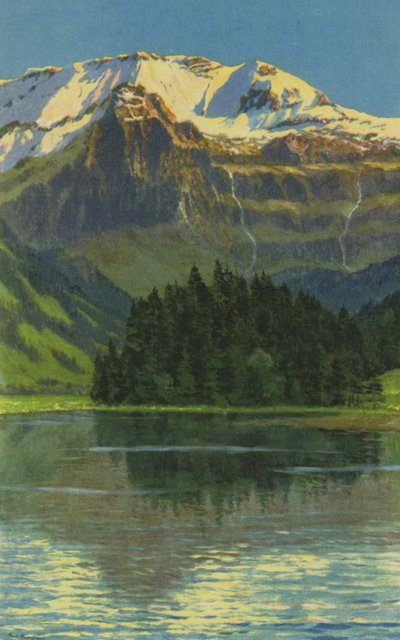 المنتجعات السويسرية: Lenk i S و Lake of Lenk و Wildstrubel (لون ليثو) بواسطة بول كوشا