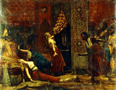 وفاة كليوباترا بواسطة بول لويس بوشار