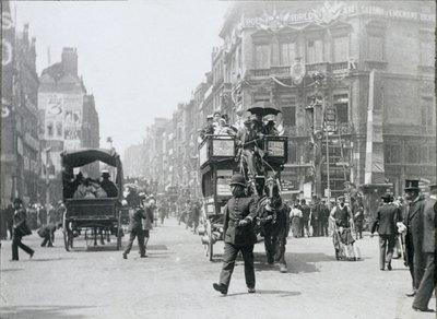 سيرك لودجيت ، لندن ، أعد ليوبيل الملكة ، 1897 بواسطة بول مارتن