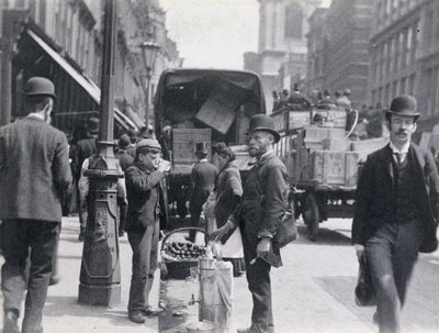 شربات أو بائع مياه في تشيبسايد ، 1893 بواسطة بول مارتن