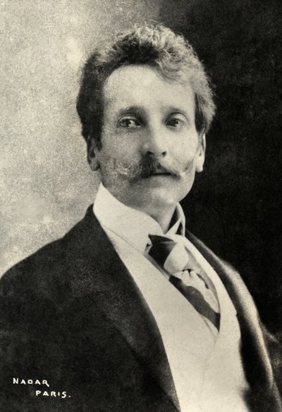 بورتريه لجورج رودنباخ (صورة فوتوغرافية) بواسطة Paul Nadar